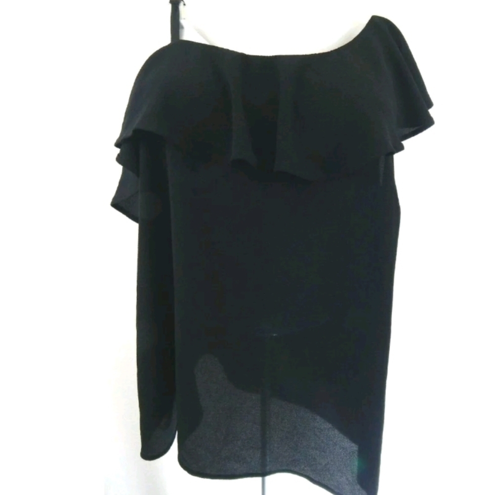 Torrid Ruffled One Shoulder Blouse - Picture 2 of 4
